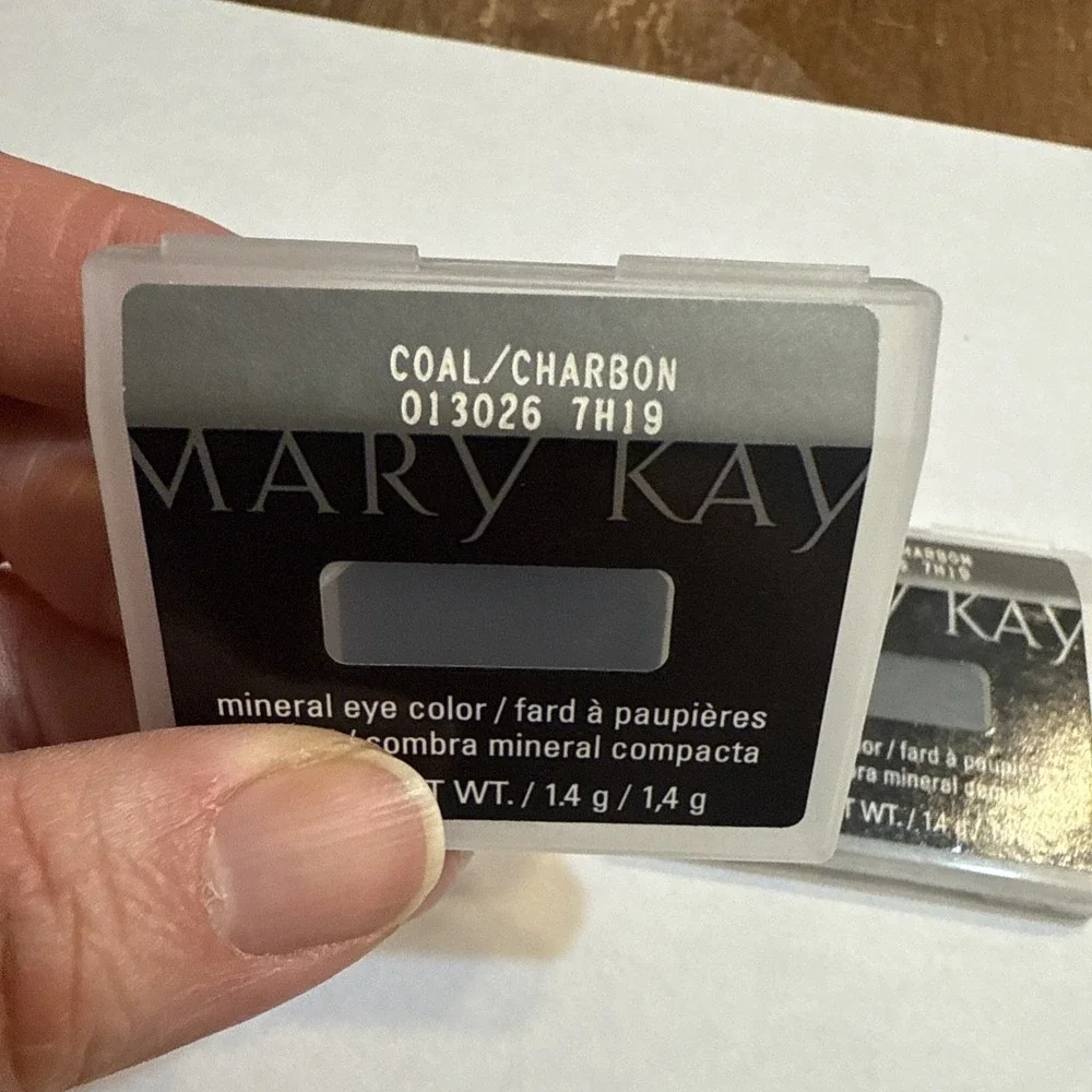 Lot of 2 Mary Kay Mineral‎ Eye Color Shadow COAL 013026 New Discontinued READ